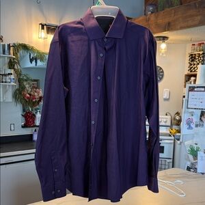 Source Unknown Deep Purple Dress Shirt